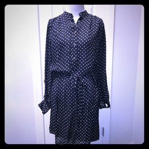Rebecca Minkoff Polka Dot Shirt Dress